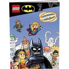 LEGO DC COMICS. MALBUCH MIT AUFKLEBERN MEET NA-6451